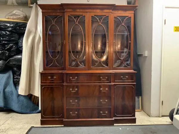 Mahogany China cabinet