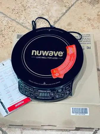 Nu Wave Induction Cooktop $100.00