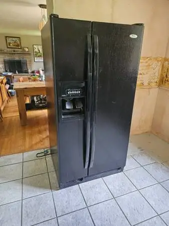 FREE Whirlpool side by side refrigerator
