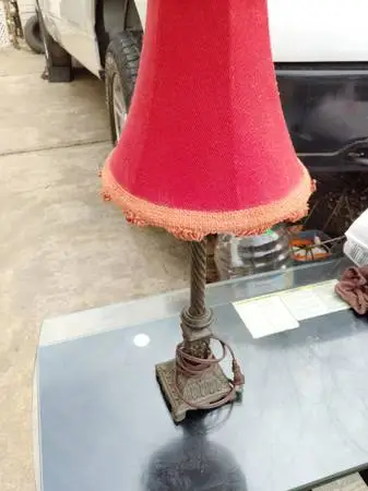 Lamps very decorative, works great, $12