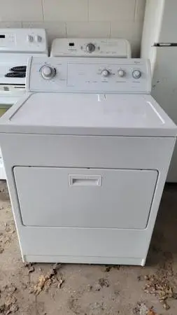 Dryer Super Capacity comes with a 60 day warranty can deliver