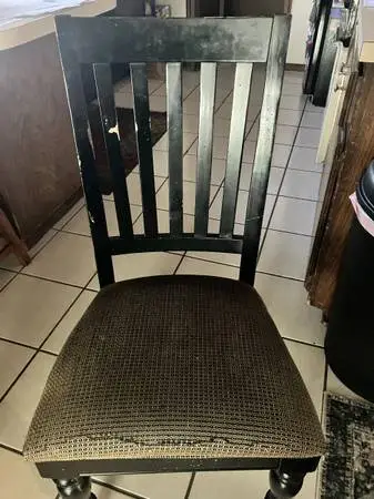 6 Black Dining Room Chair