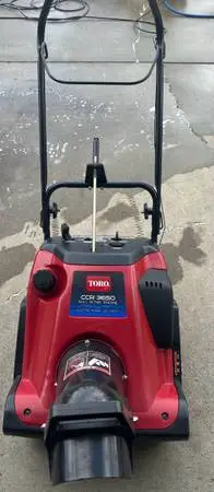 Toro snow blower 20”