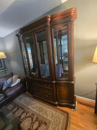 Free China Hutch Solid Wood Stanley - aka China Deck, Cabinet