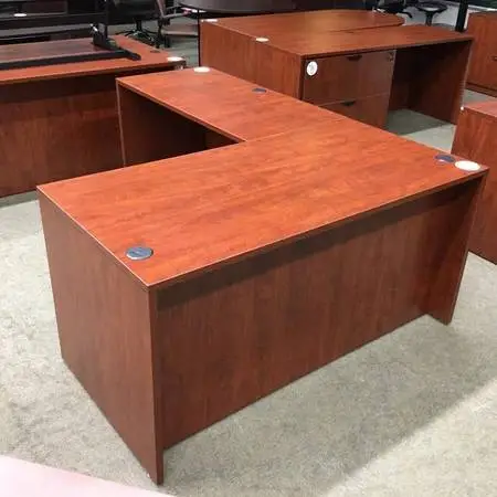 *9 colors New 6ft X 6ft L Shaped Desk Shells MSRP $875