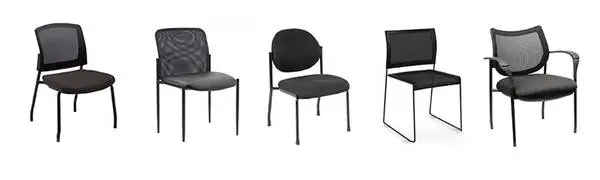 Liquidation Sale of New Sample office Guest Desk Chairs