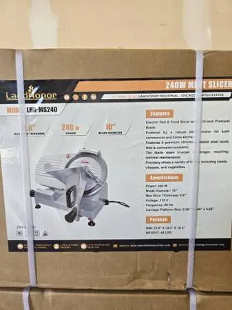 NEW Landhonor 10 Electric Meat Slicer