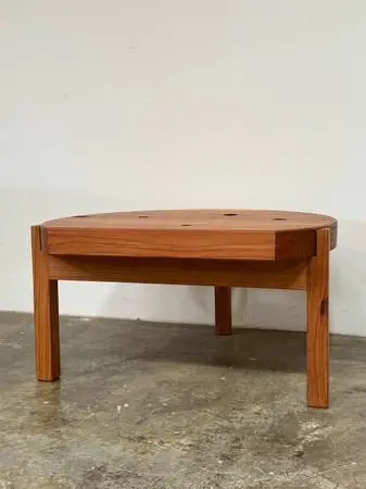 Redwood coffee table