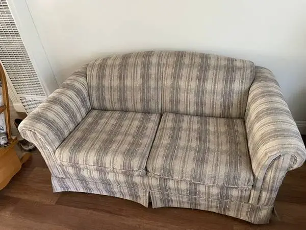 Hide-abed couch, and  a Sofa