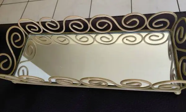 Mirrored Tray