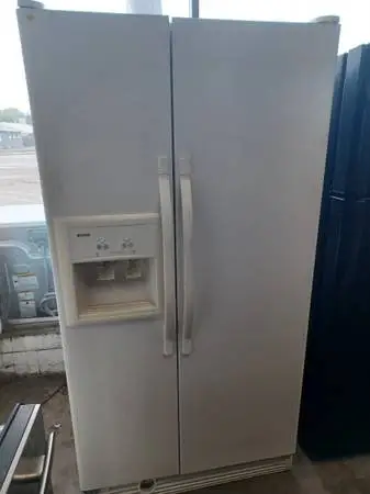Kenmore White side by side refrigerator