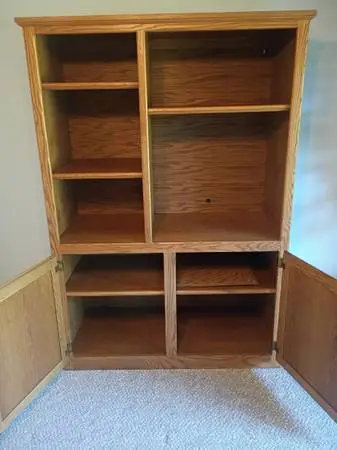 Oak cabinet
