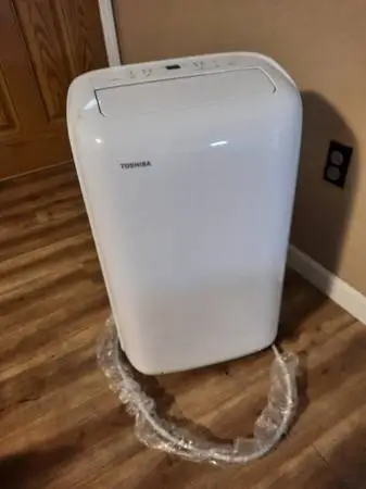 Toshiba portable air conditioner.