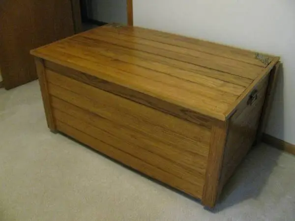 Solid Oak Hope/Toy Storage Chest