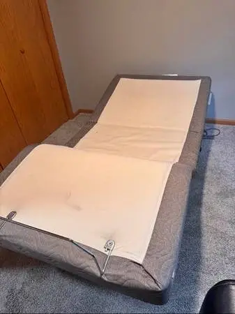LINAK Twin XL Adjustable Bed Frame with MASSAGE FEATURE