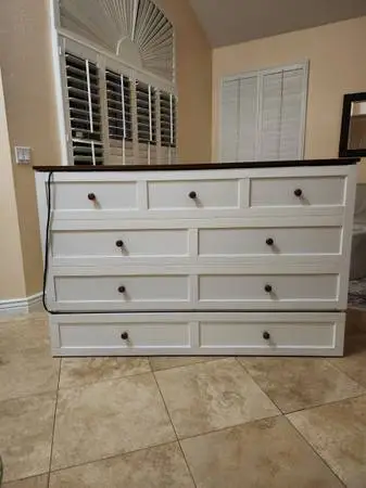 Queen cabinet murphy bed