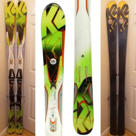 K2 A.M.P. Rictor 174cm all mountain skis + Tyrolia SP 100 Bindings