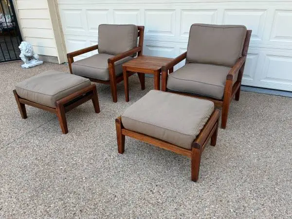 Teak Patio Set