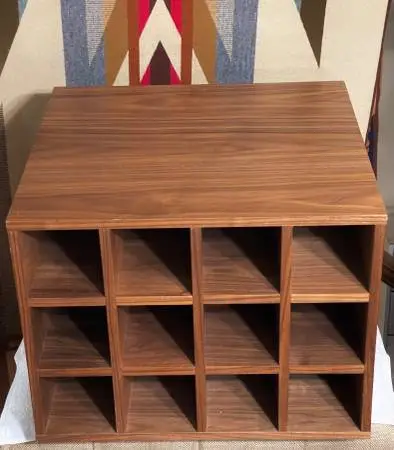 ROOM & BOARD WALNUT STORAGE and ENTRYWAY / WINE RACK