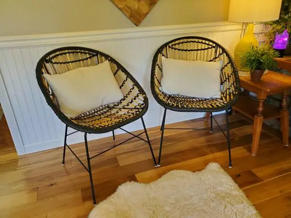 Bamboo chairs