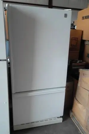 GE Profile TCX18 Bottom Freezer Refrigerator 18 Cu Ft Works GREAT!!