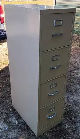 4-Drawer,Letter-Size File Cabinet,Beige,File Followers,Great Tool Stor