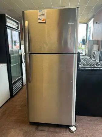 Frigidaire Top Freezer Refrigerator Stainless Steel