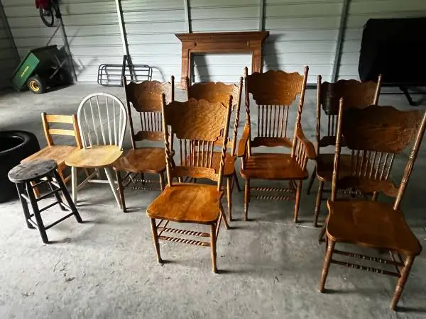Solid Wood Chairs for sale by Owner - Singles and Sets