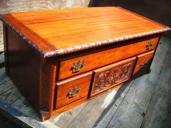 Amazing Mahogany Chest