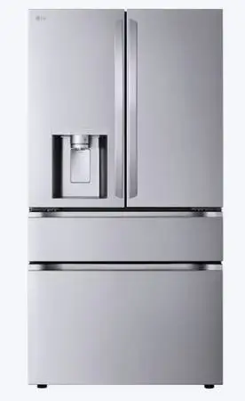 NEW LG Stainless Fr. Door CD Refrigerator, w/dual icemakers