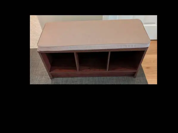 Bench - Front Door Storage