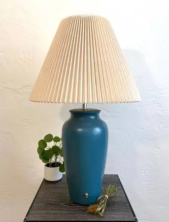 Vintage Tall Statement Table Lamp