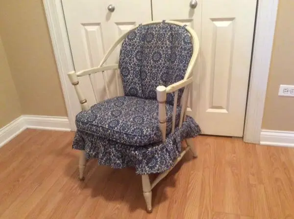 Rousseau Bross. MFG.Co Vintage chair on spring