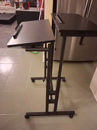 ⭐️COSTCO ADJUSTABLE ROLLING PODIUM,  LAP TOP CART, WORKSTATION, ETC.⭐️