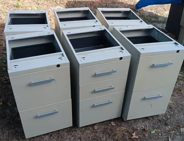 Herman Miller Style,2-3 Drawer,Letter-Size File Cabinets,DeskPedestals