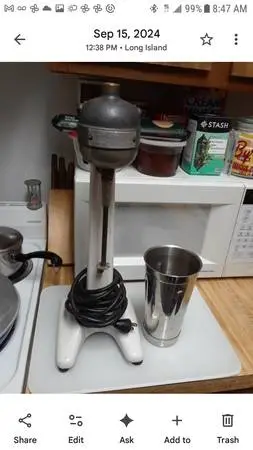 Hamilton Beach model 10 malt machine