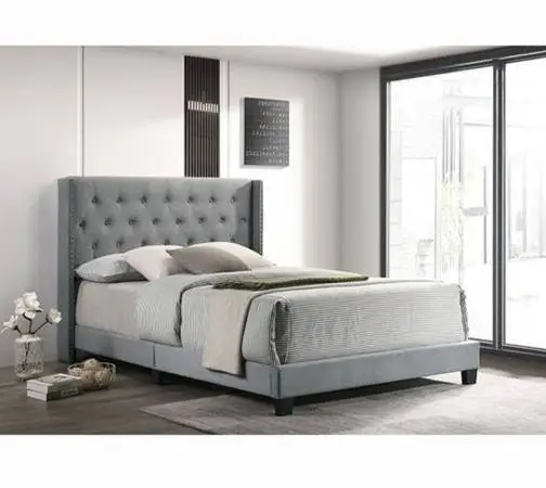 KING BED FRAME NO MATTRESS