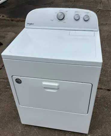 Whirlpool WED4950HW0 7 CuFt Electric Dryer - Used 5 Years