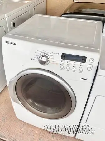Samsung Steam Electric Dryer CLEAN MACHINES!