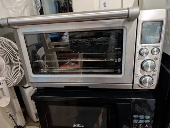 Breville Pro convection toaster oven,  and Microwaves