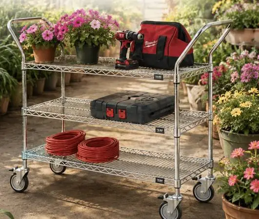 Free Delivery !!3 Tier Utility Cart!