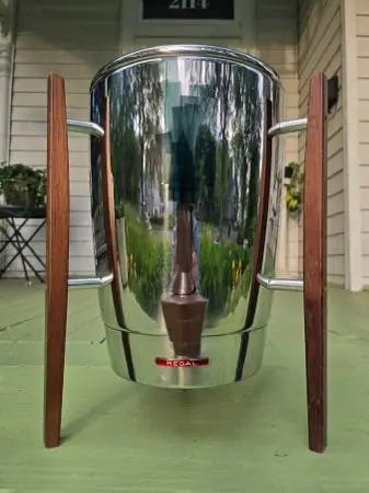 Mid Century Modern Chrome Percolator by Regal