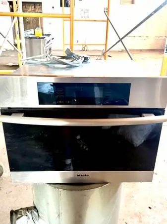 FLOOR MODEL Miele DG 4080 24 Stainless Steel Electric Steam Oven 5k new
