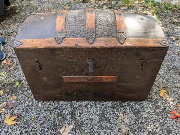 Antique Steamer Trunk
