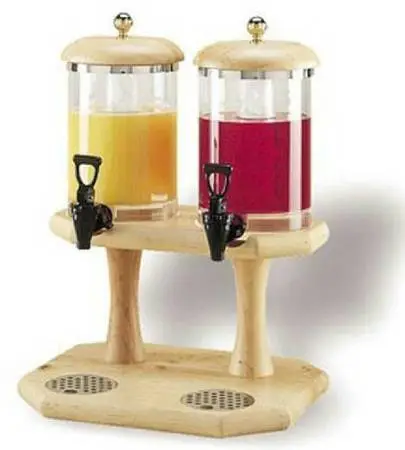 Walnut wooden dispenser