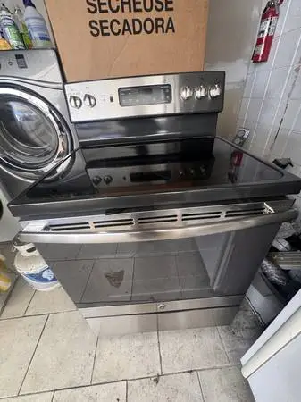 Ge stainless steel electric stove with Convection oven