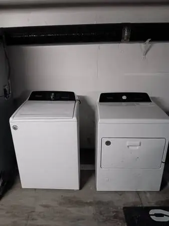 Whirlpool watching machine and dryer