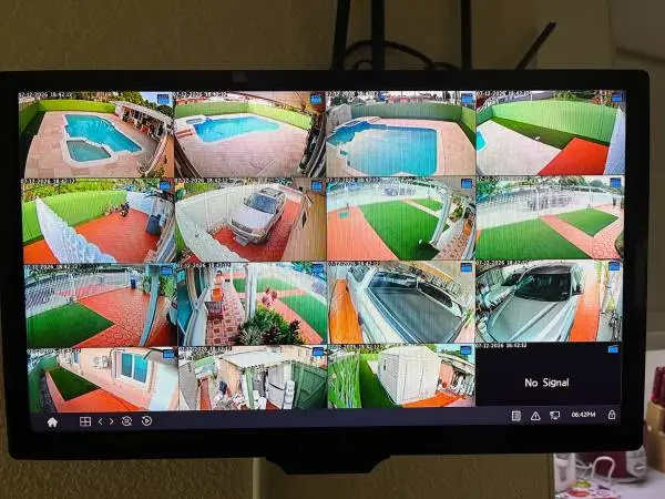 Hiseeu 16CH 2K Wired Security Camera System, 3 TB