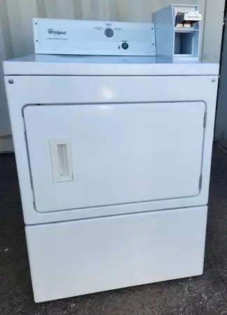Refurbished Whirlpool CGM2743BQ0 Coin Operated Front Load Gas Dryer