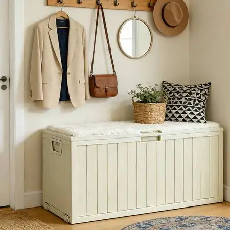 Giant Size Storage Furniture for Hallway or Mudroom Entrance